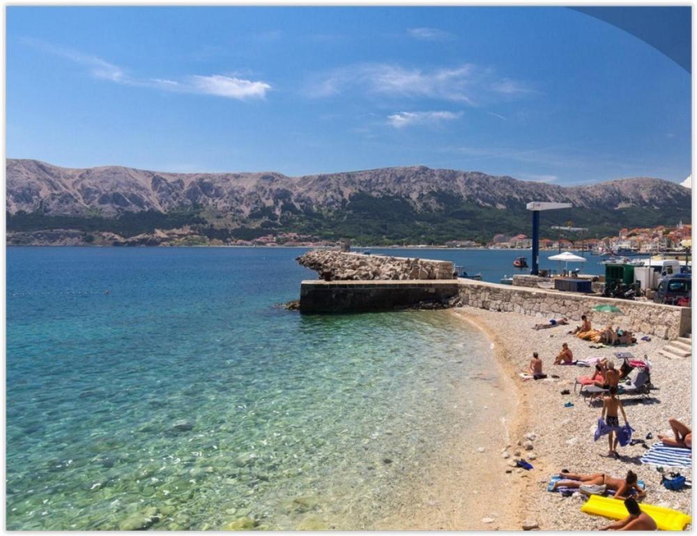 Beach Villa Baska ภายนอก รูปภาพ